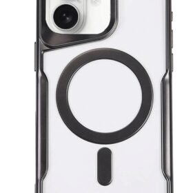 iPhone 16 Plus Kılıf Boyi Magsafe Silikon Kapak - Siyah-(5796)