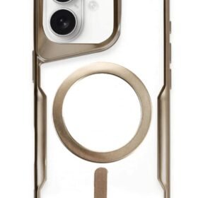 iPhone 16 Plus Kılıf Boyi Magsafe Silikon Kapak - Kahverengi-(5796)