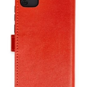 Huawei Y5P Kılıf Trend S Plus Kapaklı Kılıf - Kırmızı-(5796)