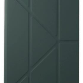 Samsung Galaxy T870 Tab S7 11 Kılıf Kalemlikli Mars Tablet Kılıfı - Koyu Yeşil-(5796)