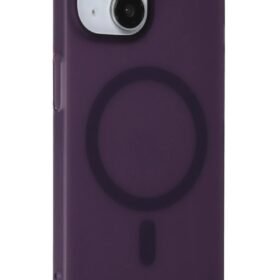 iPhone 15 Tuna PC Slim Magsafe Kapak - Derin Mor-(5796)