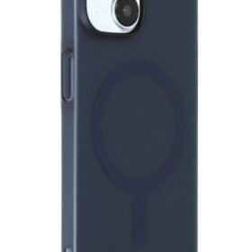 iPhone 15 Plus Tuna PC Slim Magsafe Kapak - Lacivert-(5796)