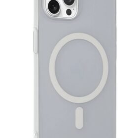 iPhone 15 Pro Tuna PC Slim Magsafe Kapak - Şeffaf-(5796)