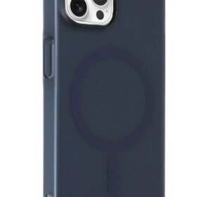 iPhone 14 Pro Tuna PC Slim Magsafe Kapak - Lacivert-(5796)