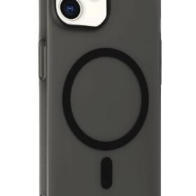 iPhone 12 Tuna PC Slim Magsafe Kapak - Siyah-(5796)