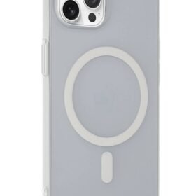 iPhone 12 Pro Tuna PC Slim Magsafe Kapak - Şeffaf-(5796)