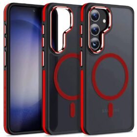 Samsung Galaxy S24 Winner Magsafe Kapak - Kırmızı-(5796)