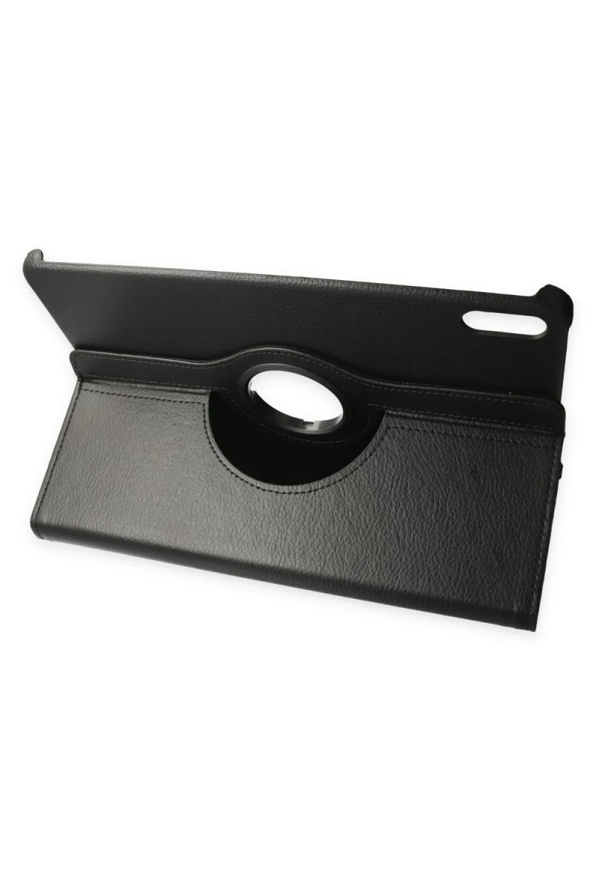 Huawei MatePad SE 11 Kılıf 360 Tablet Deri Kılıf - Siyah-(5796) - Görsel 2