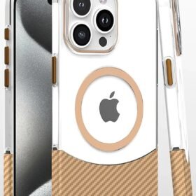 iPhone 16 Pro Carbon Puzzle Magsafe Kapak - Desert-(5796)