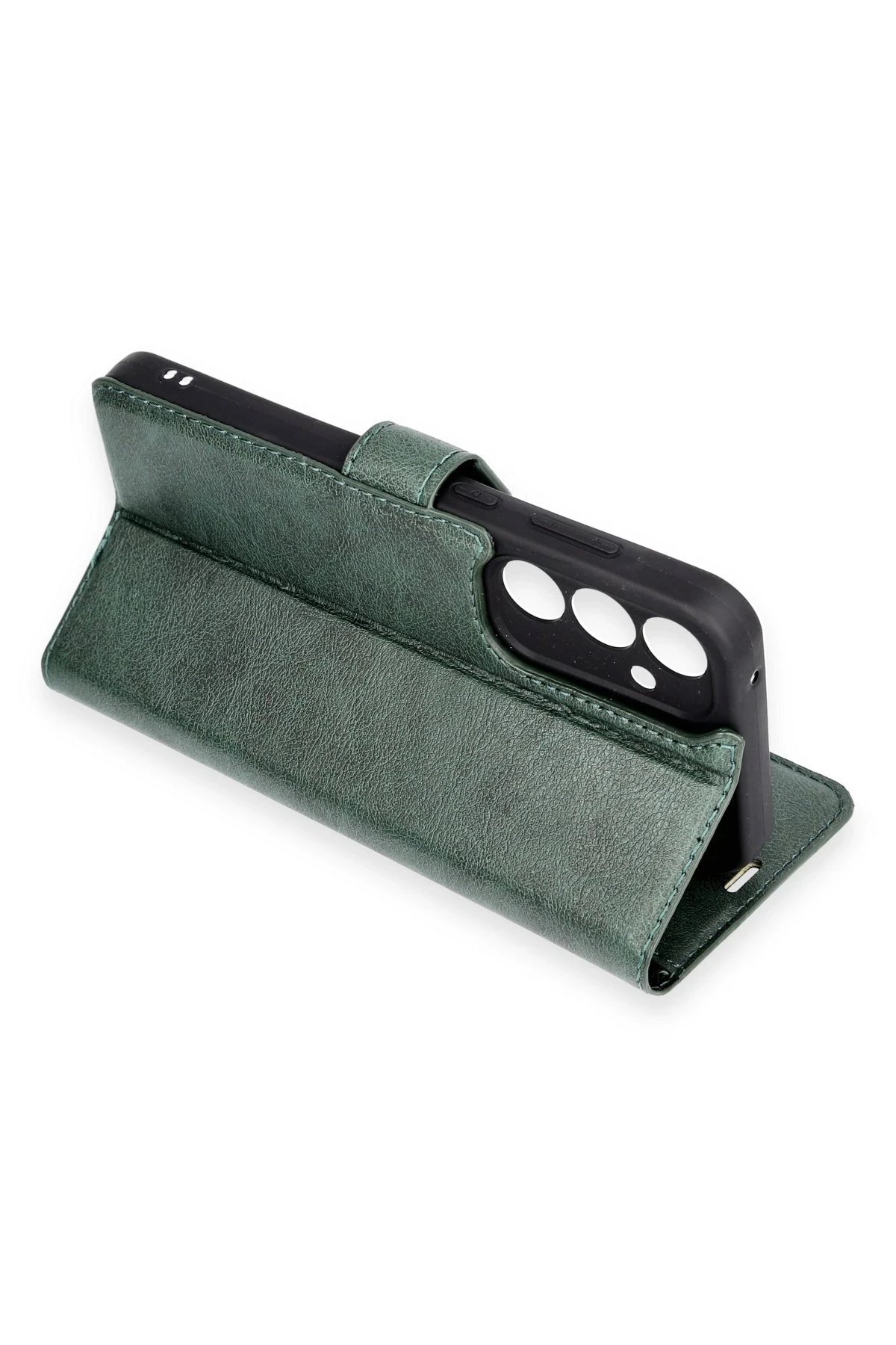 Xiaomi Redmi 9A Kılıf Trend S Plus Kapaklı Kılıf - Kırmızı-(5796) - Görsel 3