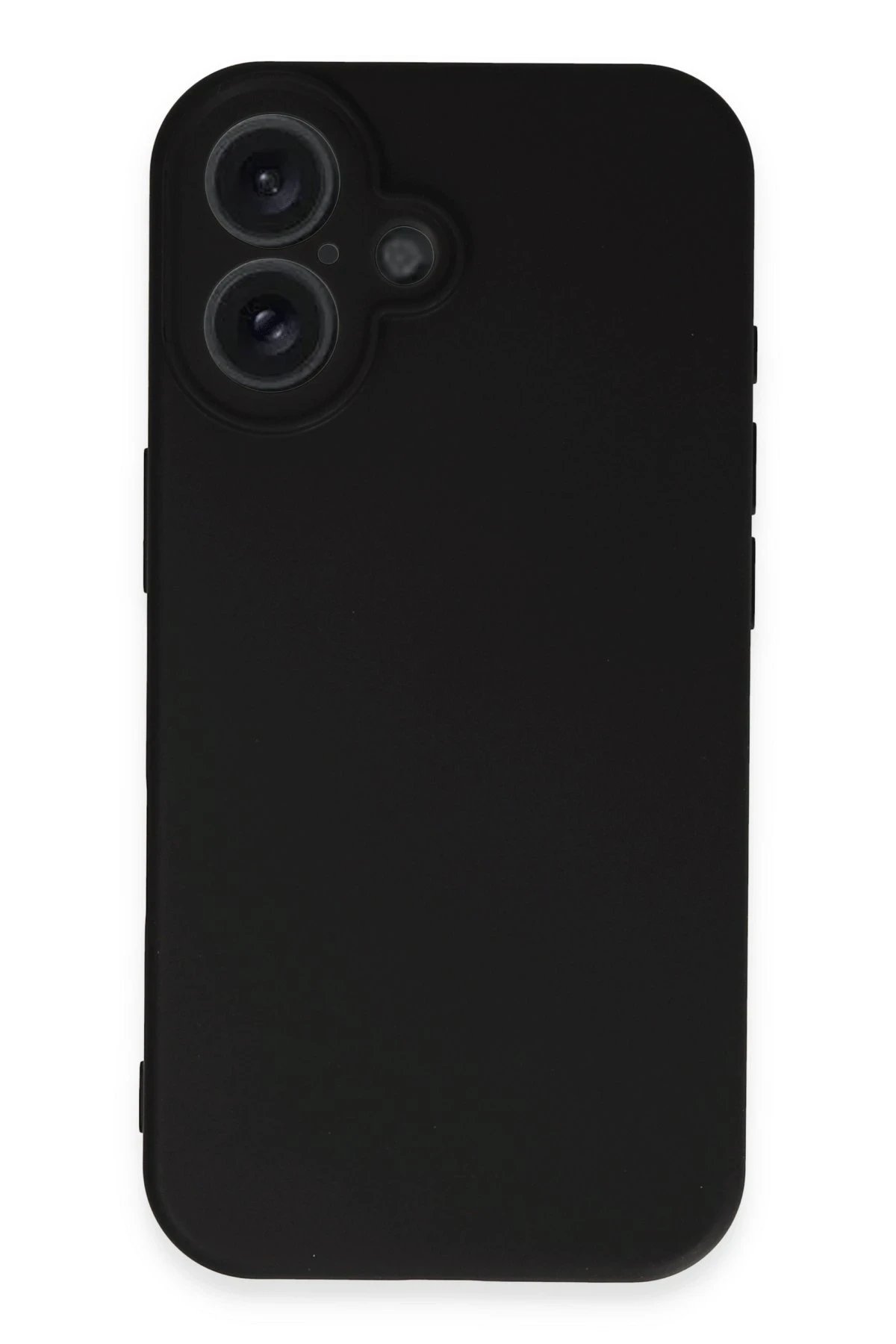 iPhone 16 Plus Kılıf First Silikon - Siyah-(5796) - Görsel 3