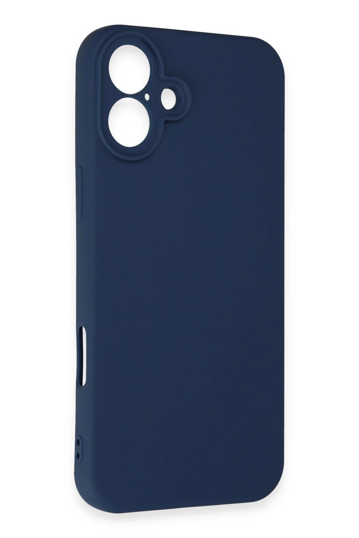 iPhone 16 Plus Kılıf First Silikon - Lacivert-(5796) - Görsel 3