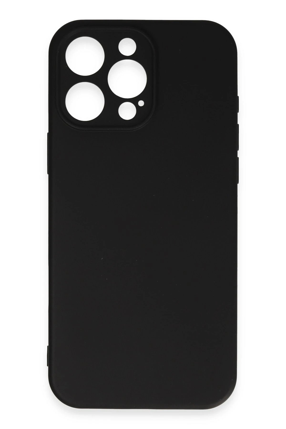 iPhone 16 Pro Kılıf First Silikon - Siyah-(5796) - Görsel 3