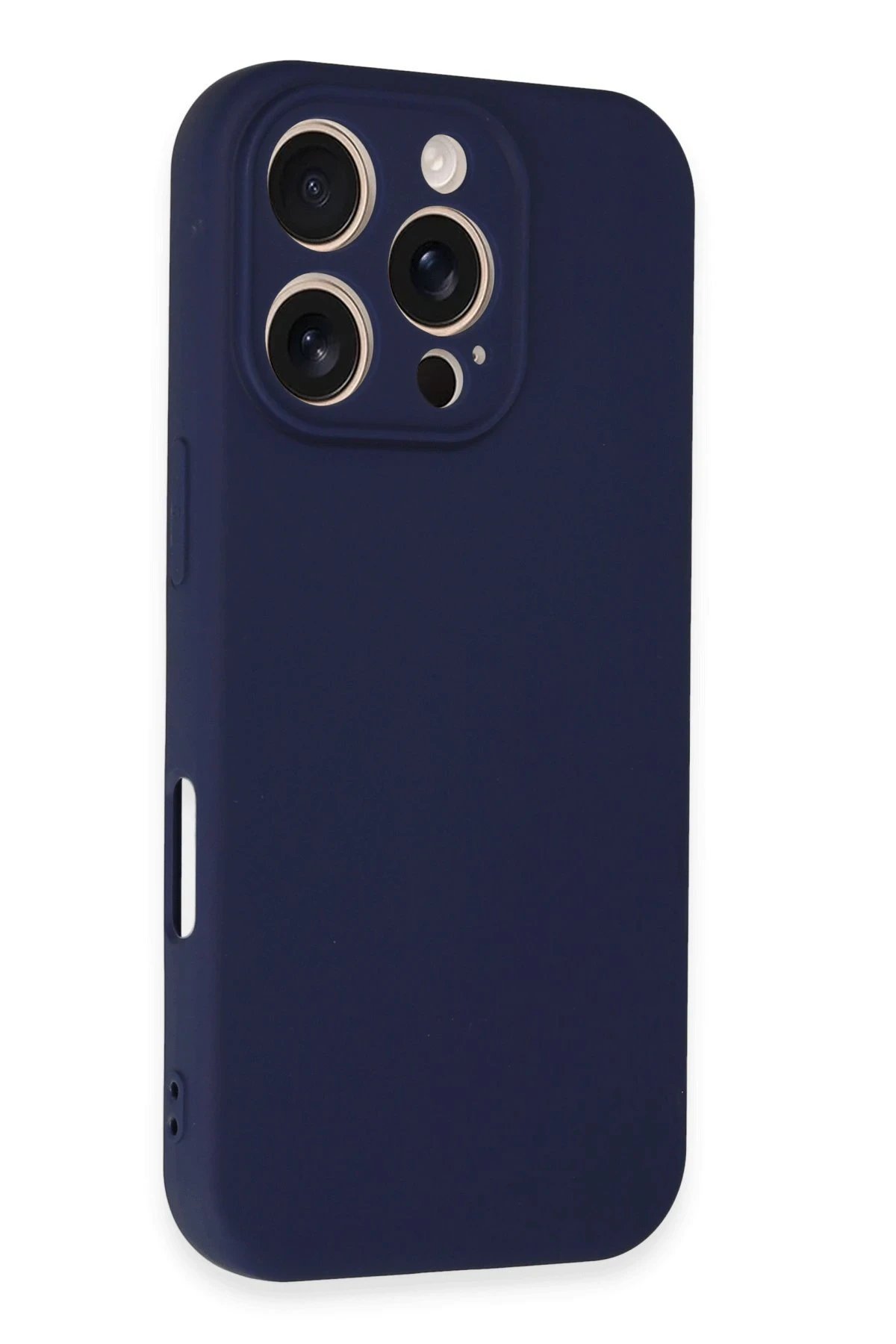 iPhone 16 Pro Kılıf First Silikon - Lacivert-(5796) - Görsel 4