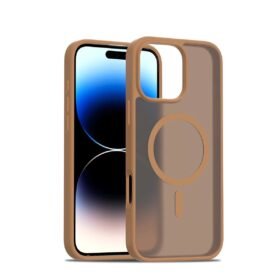 iPhone 16 Pro Jota Magsafe Kapak - Çöl Titanyum-(5796)