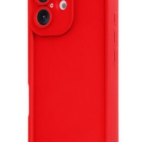 iPhone 16 Kılıf Viera Silikon - Kırmızı-(5796)