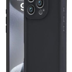 iPhone 16 Pro Kılıf Viera Silikon - Siyah-(5796)