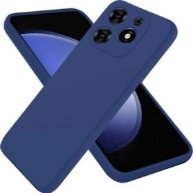 Tecno Spark Go 2024 Kılıf First Silikon - Lacivert-(5796)