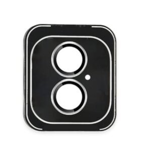 iPhone 16 PVD Metal Kamera Lens - Gümüş-(5796)