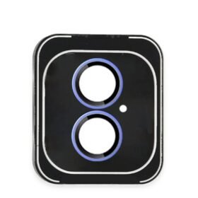 iPhone 16 PVD Metal Kamera Lens - Mavi-(5796)