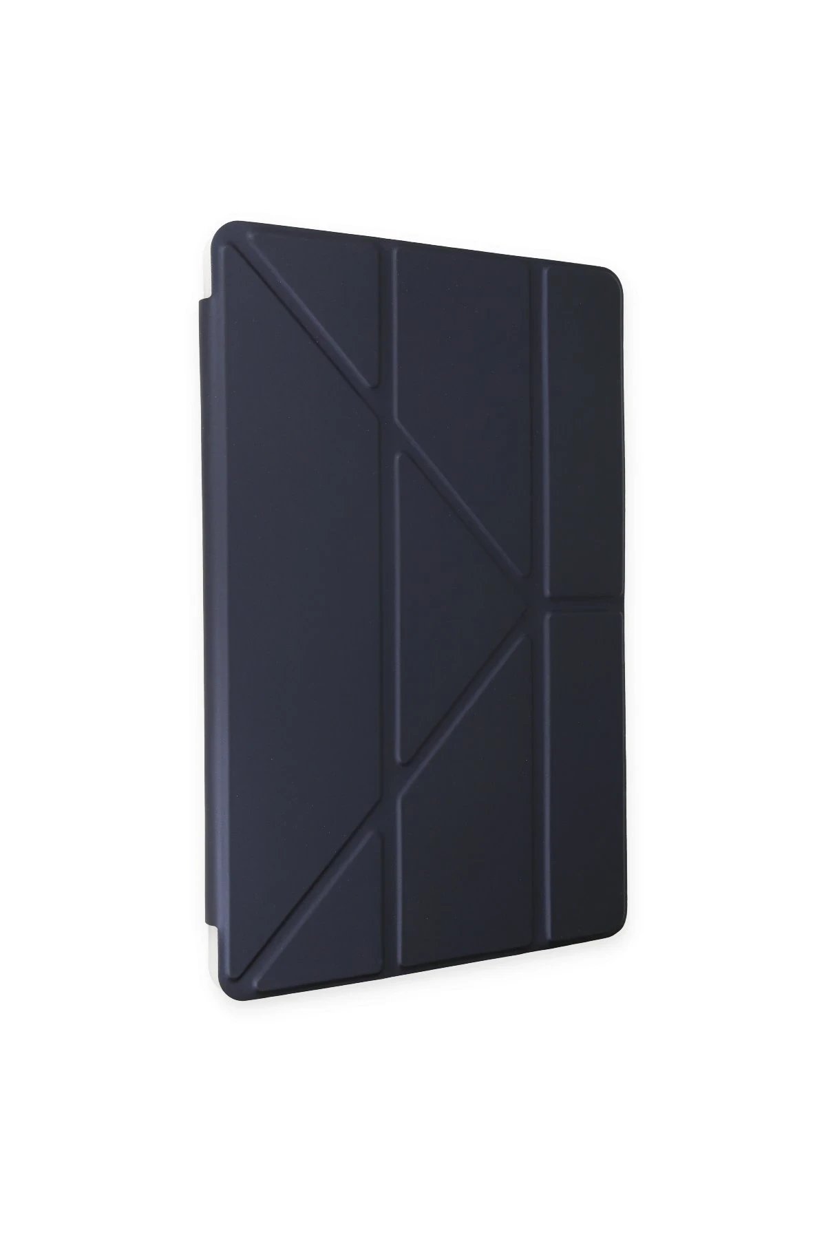 iPad Pro 11 (2024) Kılıf Kalemlikli Mars Tablet Kılıfı - Lacivert-(5796) - Görsel 4