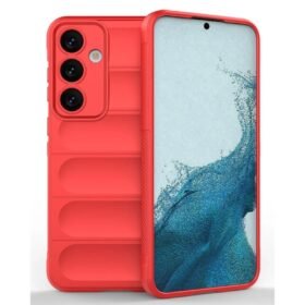 Samsung Galaxy S24 FE Kılıf Optimum Silikon - Kırmızı-(5796)