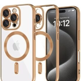 iPhone 16 Pro Max Kılıf Kross Magneticsafe Kapak - Çöl Titanyum-(5796)
