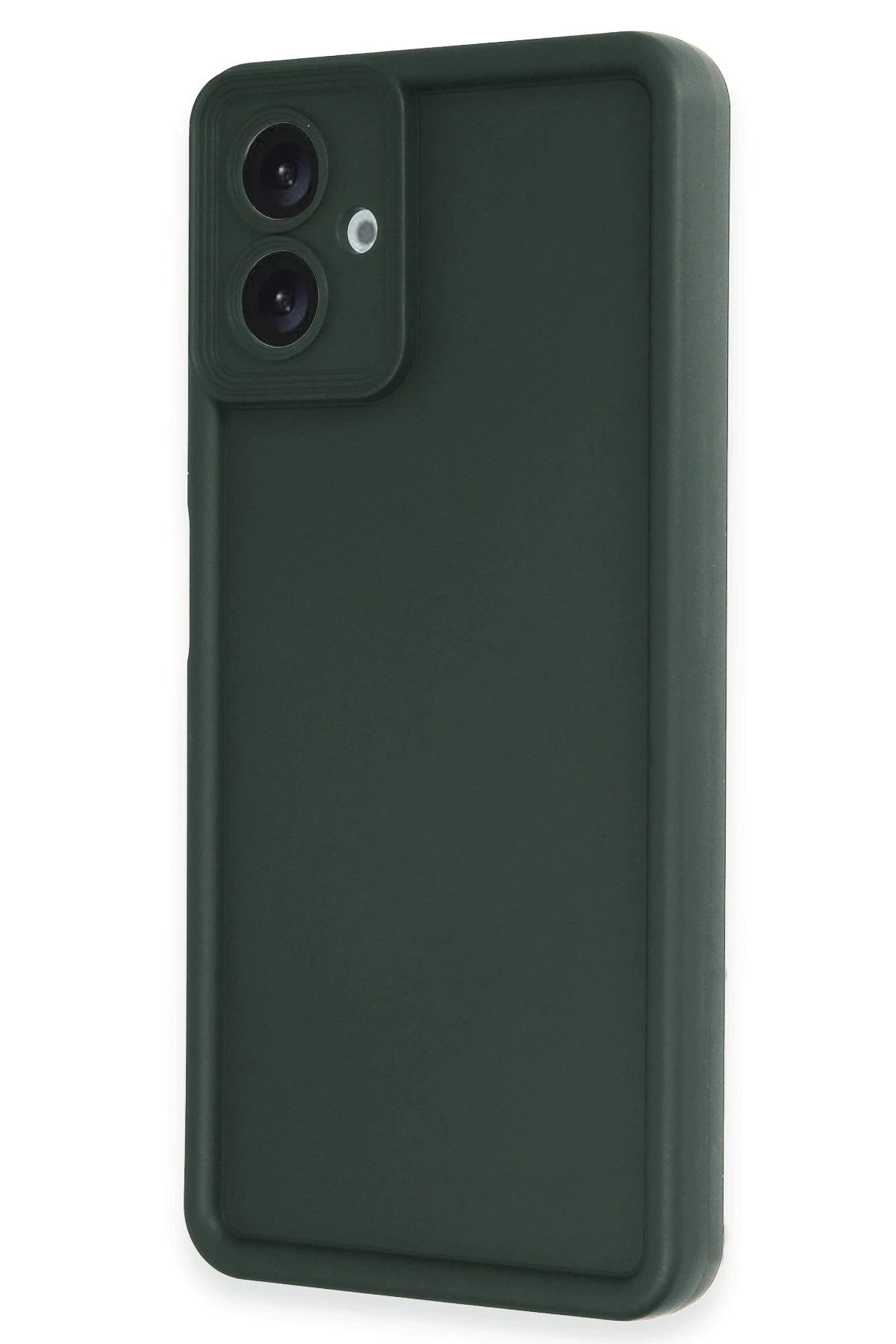 Samsung Galaxy A06 Kılıf Viera Silikon - Koyu Yeşil-(5796)
