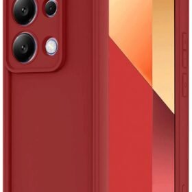 Xiaomi Redmi Note 13 Pro 4G Kılıf Viera Silikon - Kırmızı-(5796)