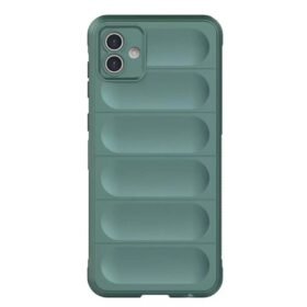 Samsung Galaxy A06 Kılıf Optimum Silikon - Koyu Yeşil-(5796)