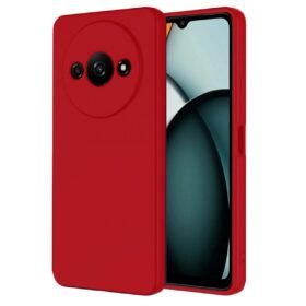 Realme C61 Kılıf First Silikon - Kırmızı-(5796)