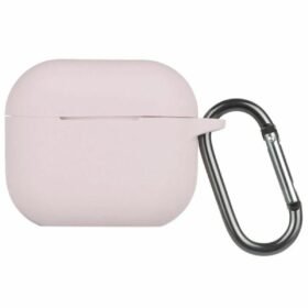 Airpods 4 (4.nesil) Hang Kılıf - Pudra-(5796)