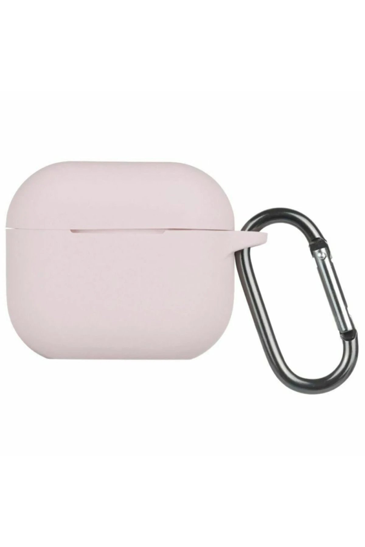 Airpods 4 (4.nesil) Hang Kılıf - Pudra-(5796)