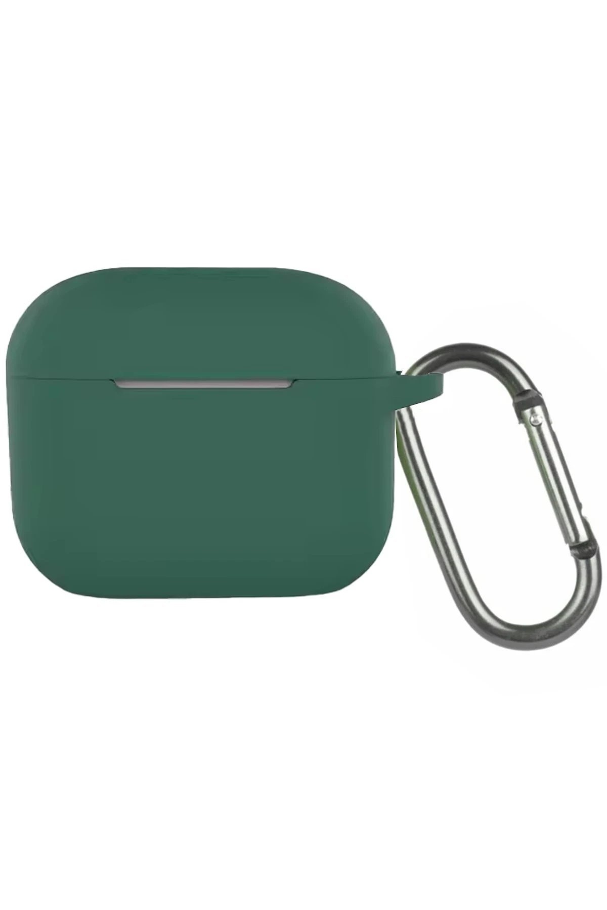 Airpods 4 (4.nesil) Hang Kılıf - Haki Yeşil-(5796)