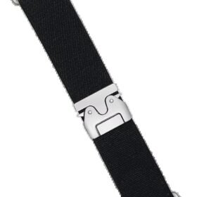 Apple Watch 42mm Forest Kumaş Kordon - Siyah-(5796)