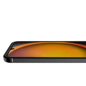 Samsung Galaxy XCover 7 Kılıf Auto Focus Karbon Kapak - Siyah-(5796)