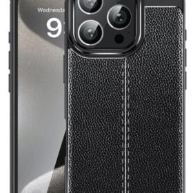 iPhone 16 Pro Kılıf Auto Focus Kapak - Siyah-(5796)