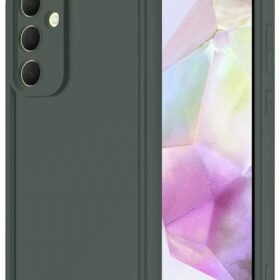 Samsung Galaxy A16 5G Kılıf Viera Silikon - Koyu Yeşil-(5796)