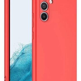 Samsung Galaxy A16 5G Kılıf First Silikon - Kırmızı-(5796)