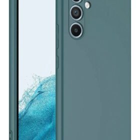 Samsung Galaxy A16 5G Kılıf First Silikon - Koyu Yeşil-(5796)