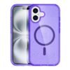 iPhone 16 Plus Kılıf Star Magsafe Kapak - Mor-(5796)