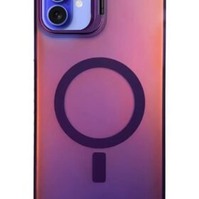 iPhone 16 Plus Kılıf Primera Magsafe Standlı Kapak - Derin Mor-(5796)