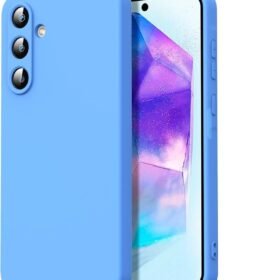 Samsung Galaxy A16 5G Kılıf Nano içi Kadife Silikon - Mavi-(5796)