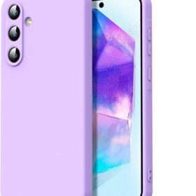 Samsung Galaxy A16 5G Kılıf Nano içi Kadife Silikon - Lila-(5796)