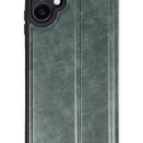 Samsung Galaxy A06 Kılıf Flip Cover - Koyu Yeşil-(5796)