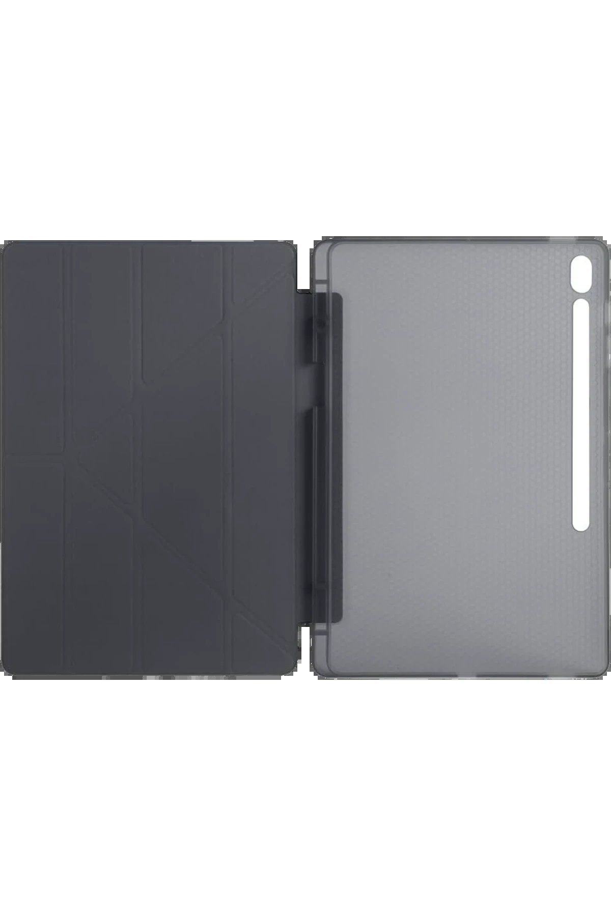 iPad Pro 11 (2024) Kılıf Kalemlikli Hugo Tablet Kılıfı - Siyah-(5796) - Görsel 2