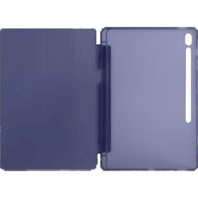 iPad Pro 13 (2024) Kılıf Kalemlikli Hugo Tablet Kılıfı - Lacivert-(5796)