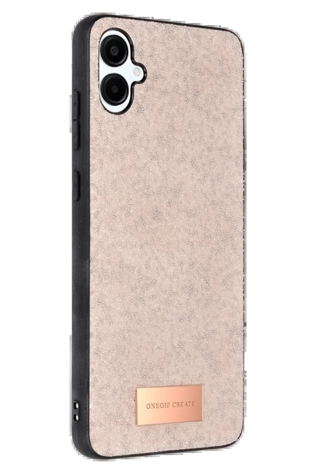 Samsung Galaxy A06 Bright Simli Kapak - Pembe-(5796)