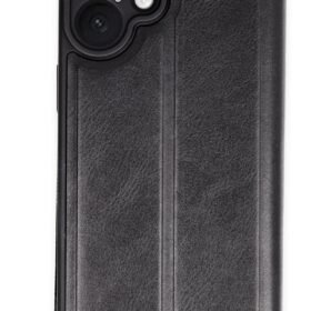 iPhone 16 Plus Kılıf Flip Cover - Siyah-(5796)