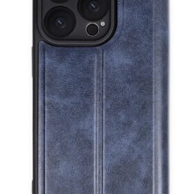 iPhone 16 Pro Kılıf Flip Cover - Lacivert-(5796)